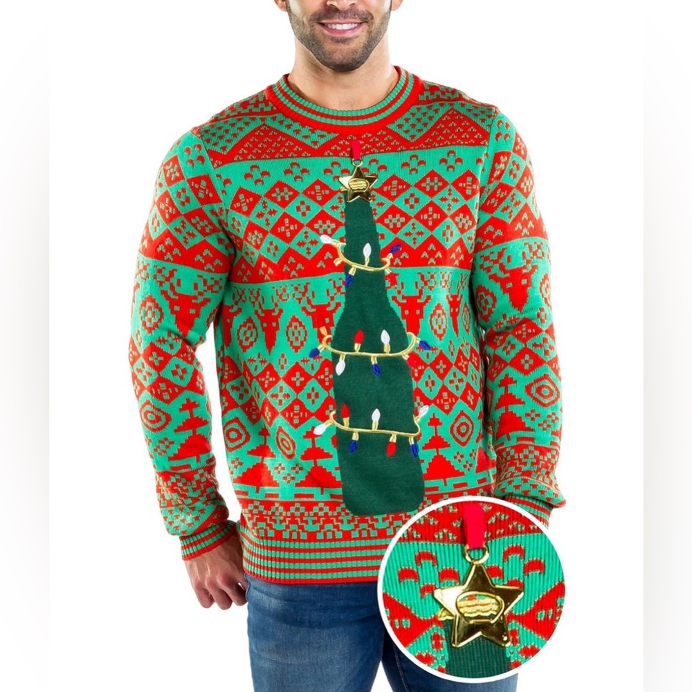BOTTLE OPENER UGLY CHRISTMAS SWEATER